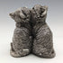 UK Country Artists Two Kittens Sterling Silver Sculpture Figurine